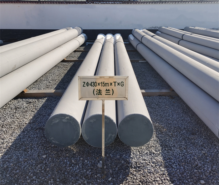 永州430×15米×T×G砼电力电杆